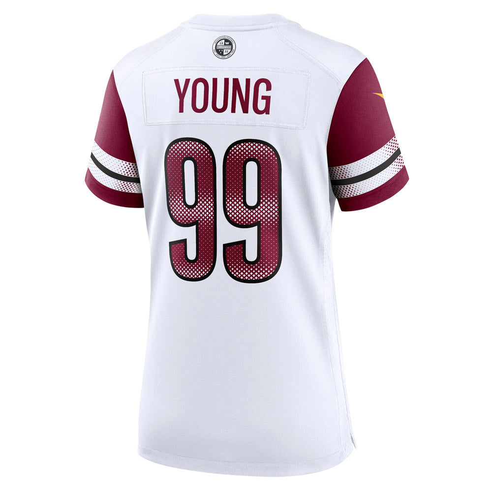 Women's Washington Commanders Chase Young Game Jersey- White
